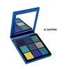 9 Color Pearlescent Matte Mixed Cardboard Eye Shadow, Fashion Design Magnet Eyeshadow Palette