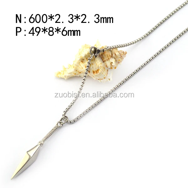Fashion Silver Arrow Pendant Stainless Steel Chain Unique Design Necklace Jewelry n001683, As picture
Fashion Silver Arrow Pendant Stainless Steel Chain Unique Design Necklace Jewelry n001683, As picture