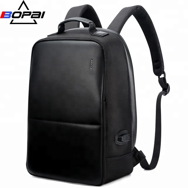 BOPAI Anti Theft Waterproof USB Backpack Men Large Capacity Microfiber Unisex Backpack 
BOPAI Anti Theft Waterproof USB Backpack Men Large Capacity Microfiber Unisex Backpack