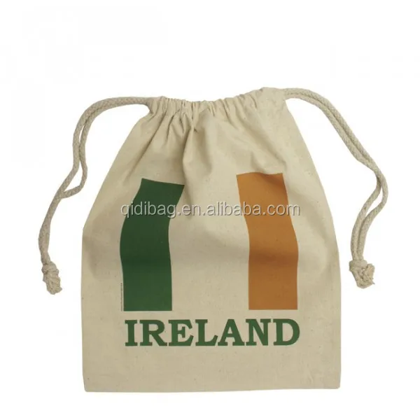 muslin drawstring bag, muslin drawstring bag cotton double