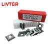 LIVTER Solid Carbide 4 Cutting Edges Insert Replacement Knife Soft/Hardwood 15 x 15 x 2.5mm