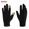 Boodun custom best sports running gloves smartphone touch screen gloves