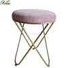 High quality nordic style metal gold ins client chair