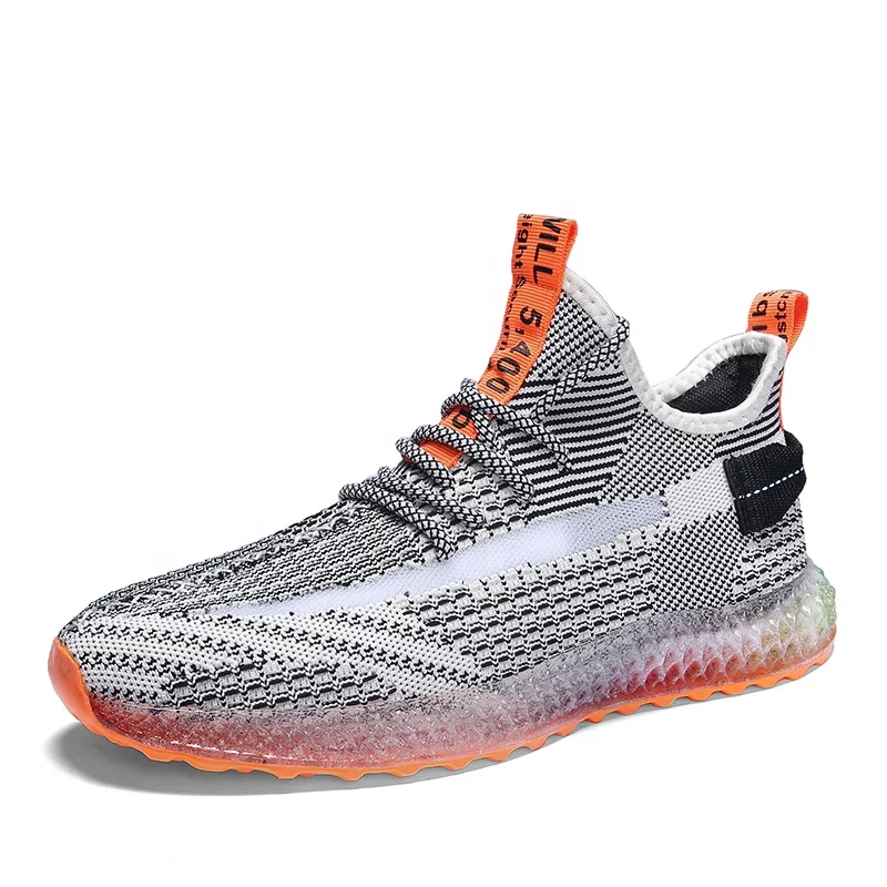 Fly-knitted Mesh Breathable Upper Fashion Sneakers For Men 4D Printed Outsole Casual Men's Shoes Sport Running Shoe L-2229, Black/green,grey/yellow,grey/orange
Fly-knitted Mesh Breathable Upper Fashion Sneakers For Men 4D Printed Outsole Casual Men's Shoes Sport Running Shoe L-2229, Black/green,grey/yellow,grey/orange