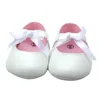 White Hot Sale Fashion Wholesale Fabric Infant Children Dress Shoes