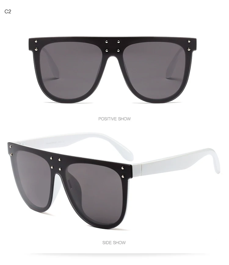 SHINELOT M502 Wholesale Trendy One Piece Lens Square Uv400 Oversized Women Sunglasses Brand Custom Logo Oculos