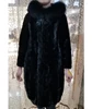 New Arrival Women Winter Clothes Natural Mink Fur Coat with Factory Price