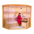 6000W Traditional Hotel Steam Sauna Room Equipment Sauna Spa