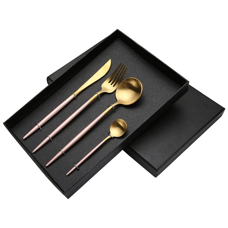 Nordic Style Reusable Stainless Steel Wedding Favor Matte Plated Cutlery Set, Pink+gold
Nordic Style Reusable Stainless Steel Wedding Favor Matte Plated Cutlery Set, Pink+gold