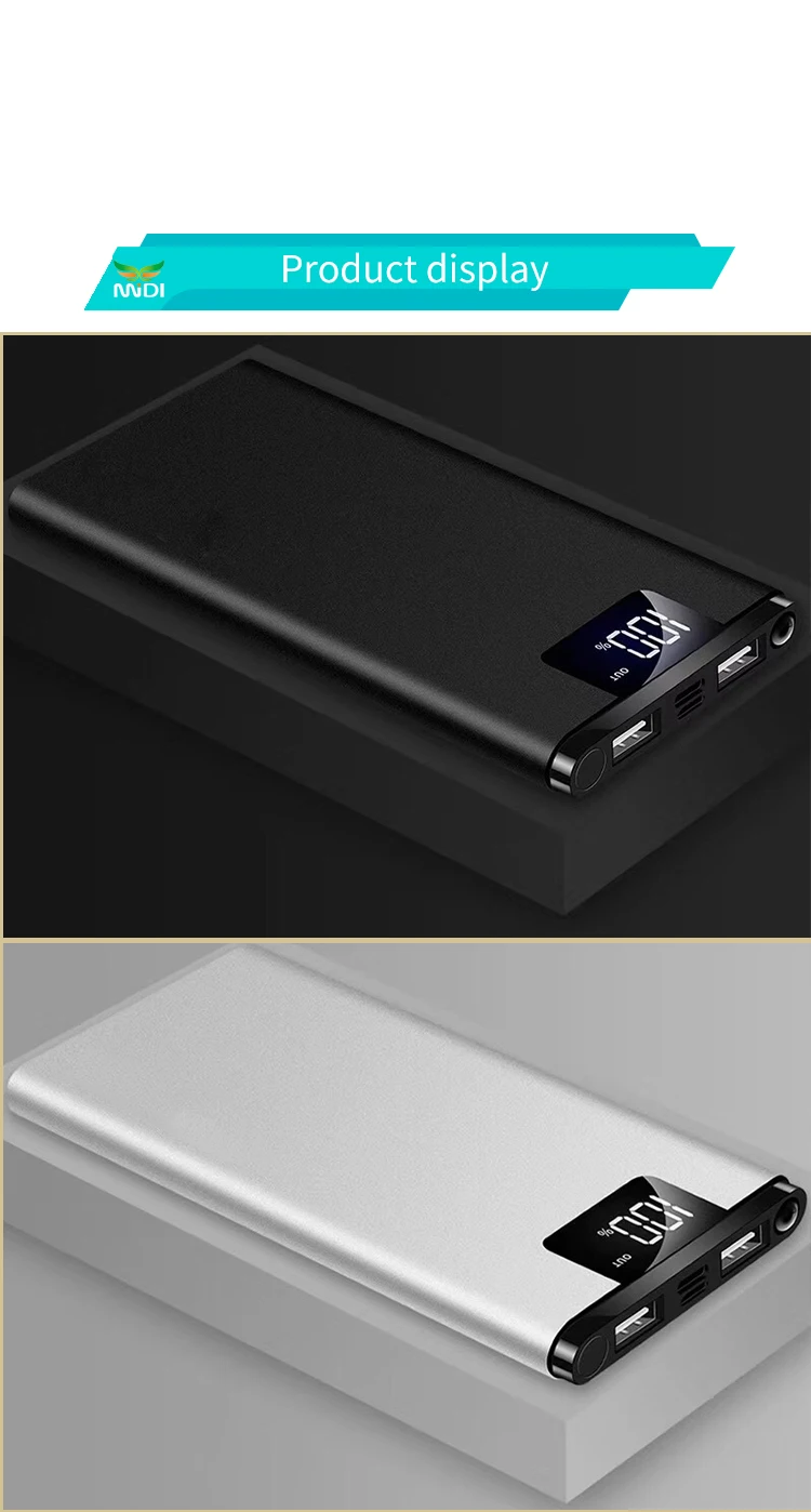 Outdoor OEM dual usb output mobile power bank 10000 mah universal powerbank - ANKUX.COM
