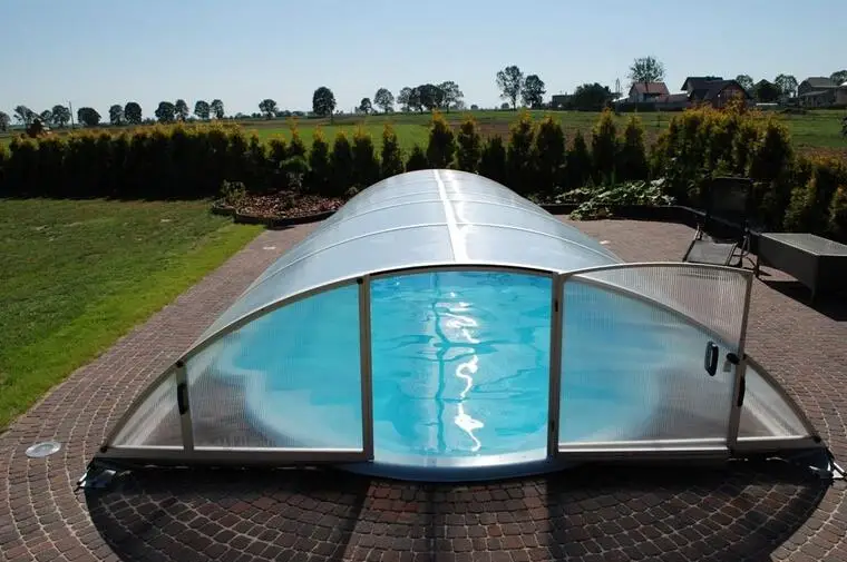 above ground pool dome screen