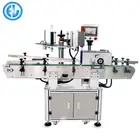 Automatic Round Bottle Labeling Machine , Automatic Label Machine For Wine Bottles