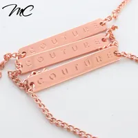 

Custom Brand Logo Rose Gold Garment Accessories Metal Label Tags For Clothing/Jean/Hangbag Patch