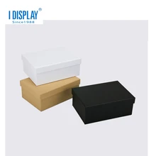 Customised Cardboard Folding Carton Storage Shoe Box For Kids Shoes