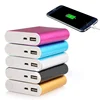 Business Gift ultra slim smart phone charger Power Bank 4800mAh 10000 10400 mah powerbank for laptop for samsung
