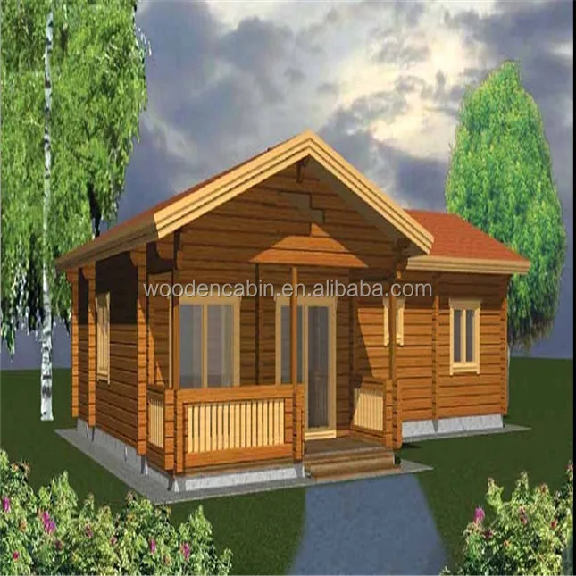 2016 customized cheap prefabricated wood frame house for living