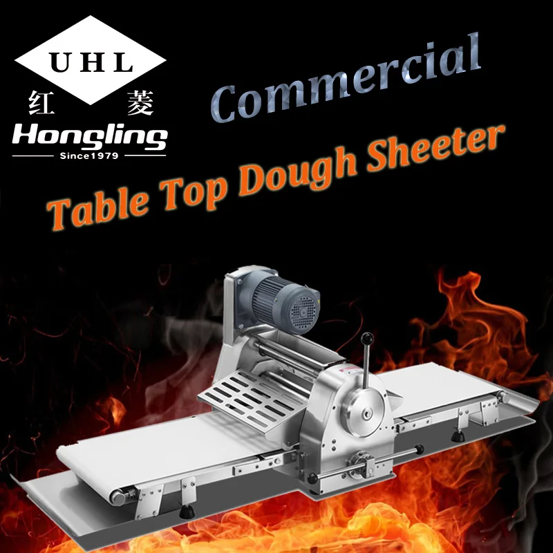 Manual dough sheeter - QS-520BT - Guangzhou Hongling Electric Heating  Equipment