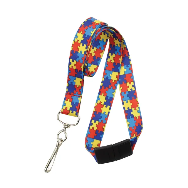 hot woven lanyard