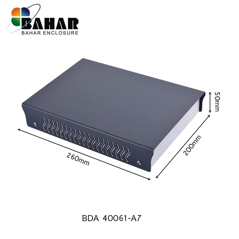Iron junction box BDA 40061 electrolytic plate metal enclosures for customizing box