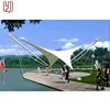 China factory pvdf pvc coated fabric for tensile structure membrane , tensile structures membrane