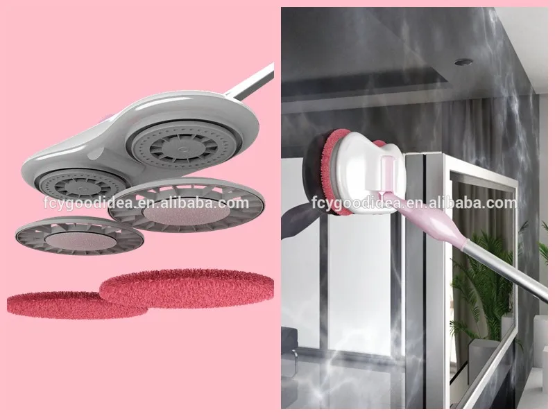 TV shopping best selling rechargeable spinning mop automatical spray mop