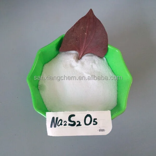 97% min Food Preservative Na2S2O5(Sodium Metabisulfate) High Quality