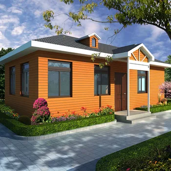 Chinese supplier customized design Luxury light steel villa prefabricated house