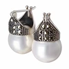 High Quality Fashion Pearl Earrings 925 Silver With Precision Setting Craft