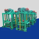 QTJ4-40 manual concrete brick hollow block making machine paver block machine price