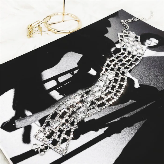 180801401 rhinestone crystal jewelry necklace statement crystal necklaces crystal choker necklace, As photo
180801401 rhinestone crystal jewelry necklace statement crystal necklaces crystal choker necklace, As photo