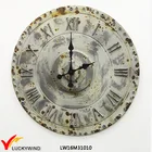 quality chic retro decoration promotional clock metal