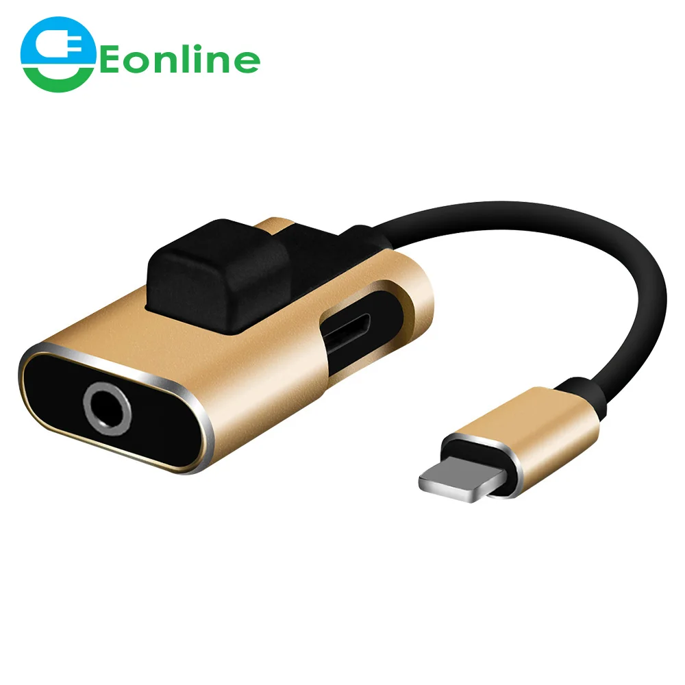 8-PIN C to 8pin c & 3.5mm Audio jack charging calling adapter 2 IN 1 charger Audio cable, Red /sliver /black/gold
8-PIN C to 8pin c & 3.5mm Audio jack charging calling adapter 2 IN 1 charger Audio cable, Red /sliver /black/gold