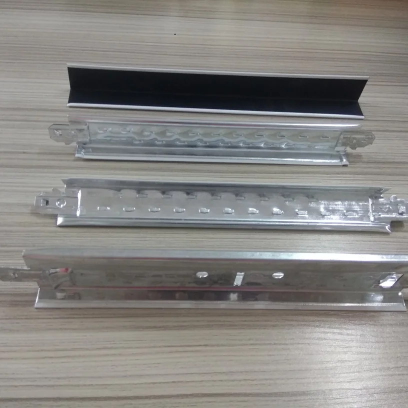 Suspended Ceiling Black Line T Grid 32mm Keel For False Ceiling