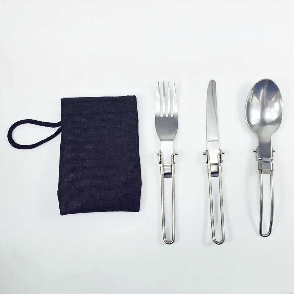 Free shipping 3 in 1 folding camping tableware portable Knife fork spoon customized logo outdoor stainless steel cutlery, N/a 
Free shipping 3 in 1 folding camping tableware portable Knife fork spoon customized logo outdoor stainless steel cutlery, N/a