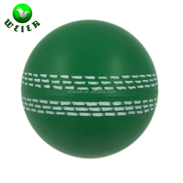 70mm China factory PU foam stress toy cricket balls