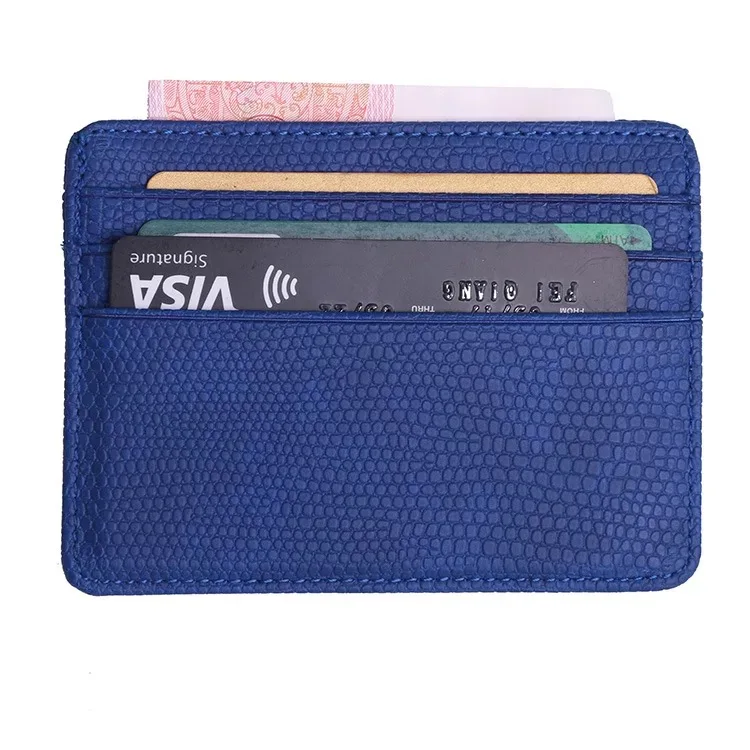 customized with rfid function customized with logo card holder