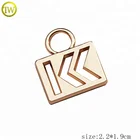 Gold Pendant Alloy Metal Pendant Custom Gold Necklace Charm Pendant Cutting Out Metal Charms