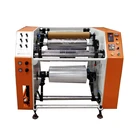 jumbo roll stretch film slitting and rewinding machine