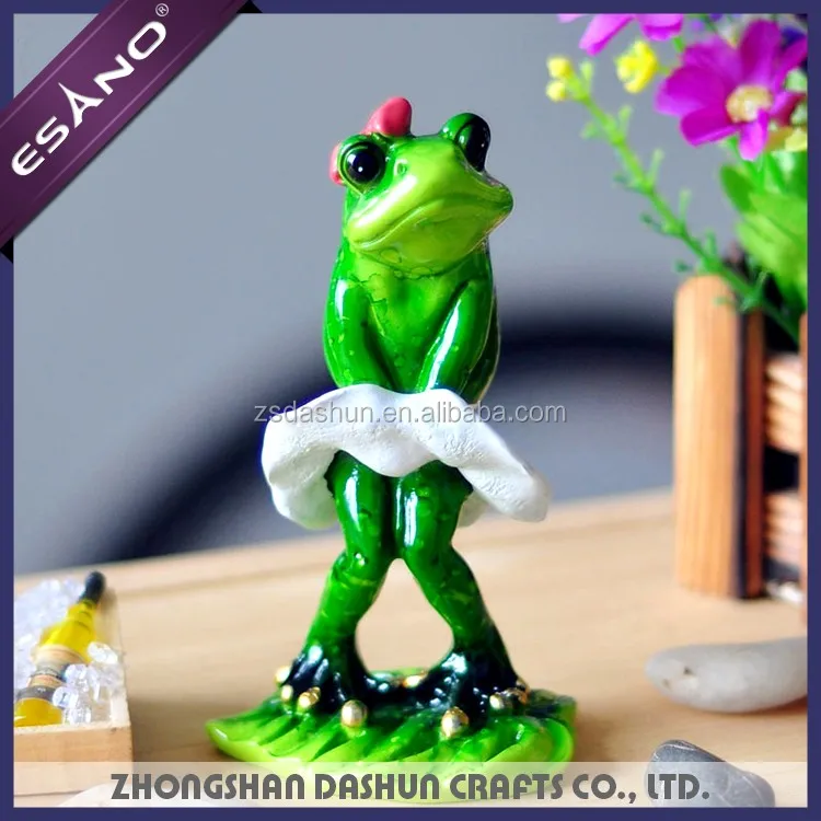 Custom Small Frog Garden Decor Statues Resin Frog Figurine Resin Buy