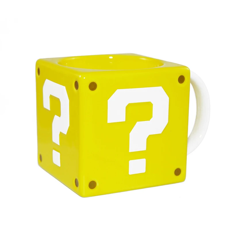 Venta caliente 17 oz Super Mario Bros de cerámica de-Misterio caja de regalo