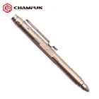 Aviation aluminum life police tactical pen with glass breaker and LED lights function