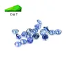 blue sapphire natural loose small gemstones round brilliant cut 1.0mm sapphire price per carat