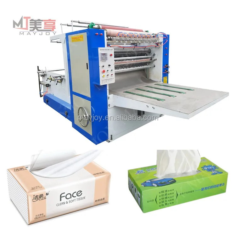 Zhengzhou MAYJOY Automatic Box-drawing Facial Tissue Paper Machine