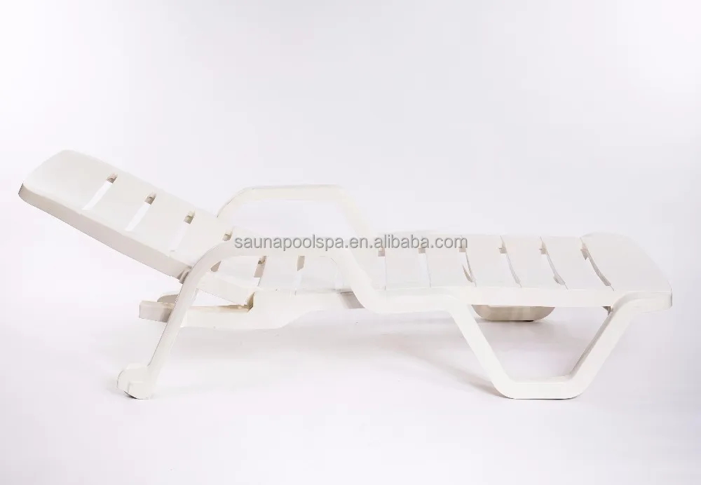 High quality plastic beach chaise lounge chairs