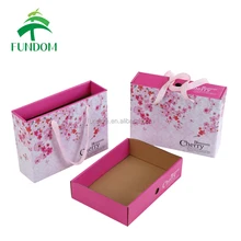 full color printing cute fancy matte children clothes and baby shoes packaging box wholesale drawer gift carton box for packing