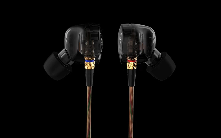 KZ ATE Wired Headphone HiFi Sport Headphones In Ear Earphone For Running With Microphone Headset music Earbuds - ANKUX.COM