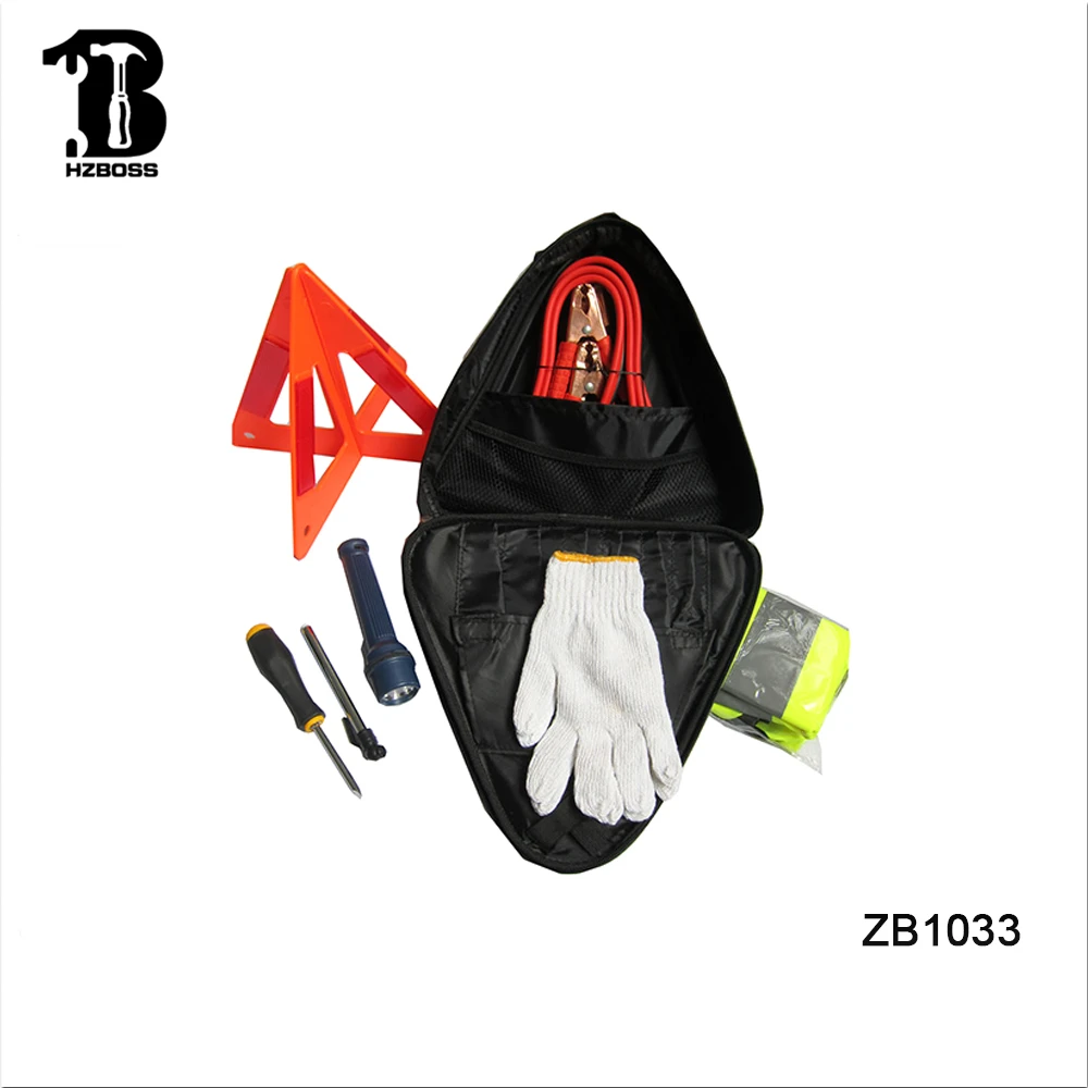 12pcs Auto emergency tool set in bag