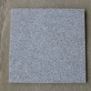 Cheap G603 Granite Bush hammered Outdoor Paving stone Flooring Tiles Sesame White Grey Granite Cubes
