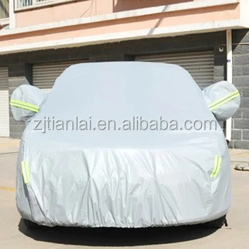 Universal Waterproof Oxford Coated Silver Fast Flood Car Cover