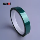 Silicone adhesive single side green/blue/clear/red Polyester adhesive tape for masking